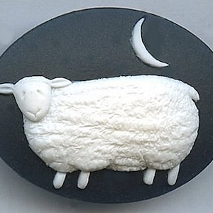 Kelmscott Designs 3,5 cm x 4,5 cm nålvaktare för får på natten