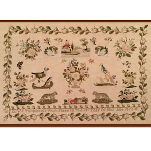Mani di Donna - Eunice Tanquerel Sampler - Original designs by Simona Bussiglieri of Italy!