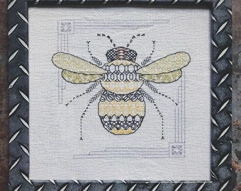 Urban Stitcher - Bumblebee - Original design by Sian Fish of the UK!