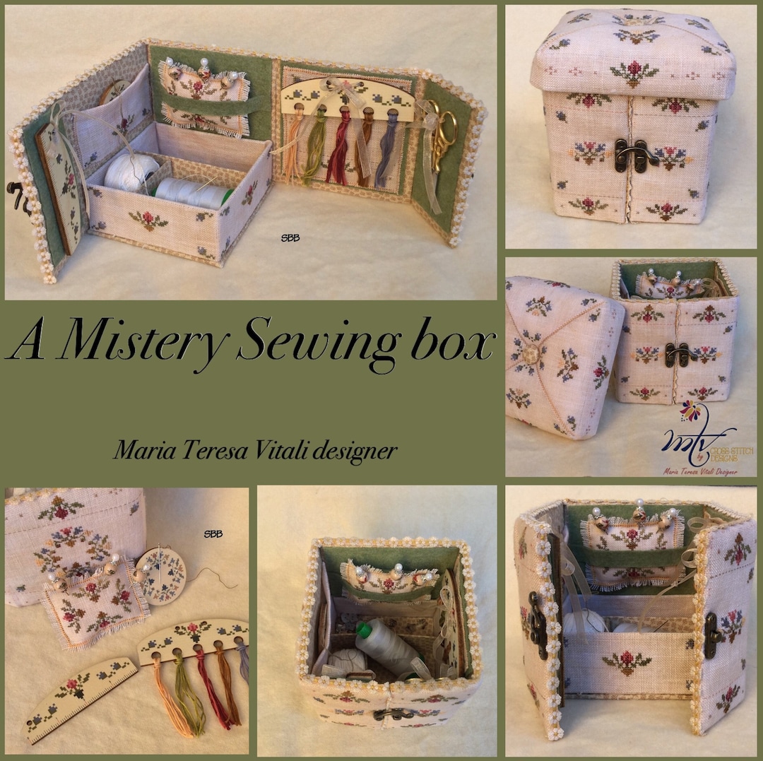 Maria Box XMTV Designs - A Mystery Sewing Box With Locking Hardware - Original ...