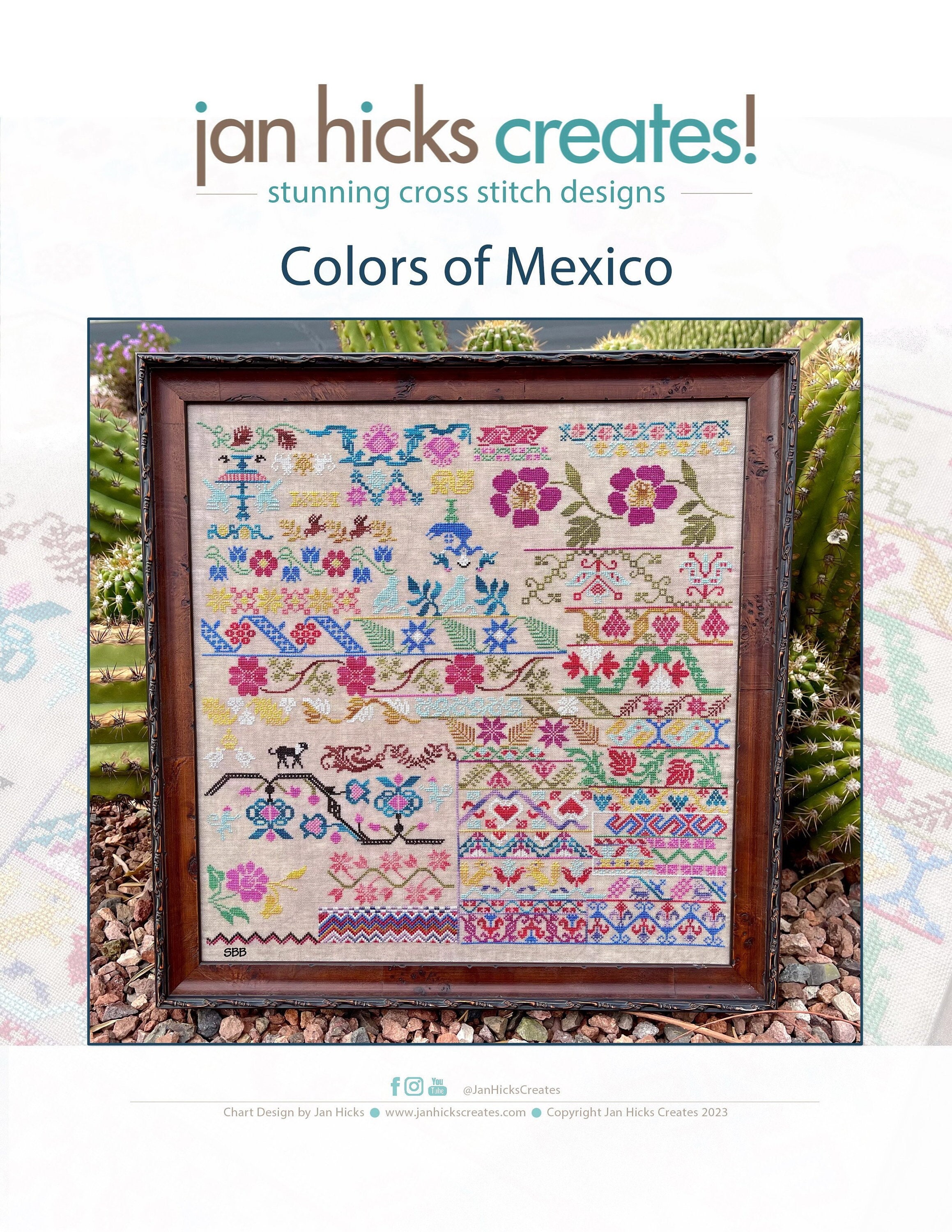 Jan Hicks Creates! - Colors of Mexico - Original Designs by Jan