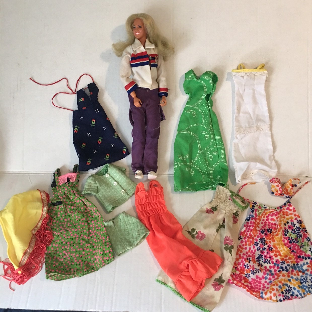 Vintage Bionic Woman Lindsay Wagner Doll Action Figure Kenner With Huge  Rare Clothes Outfits Lot Limelight Dress More 
