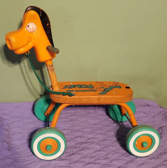 Vintage Gumby Rare Gumbys Pal Pokey Toy Riding Horse Made by Etsy