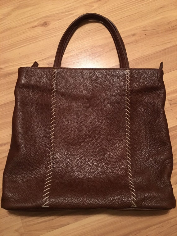 orvis leather bag
