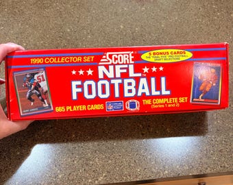 1990 Score NFL Football Collector Set Series 1 & 2 Player Cards