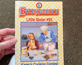 Baby-Sitters Little Sister #93 Karen's Cooking Contest Ann M Martin 1998