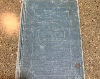 Webster's Collegiate Dictionary Fifth Edition 1948 Hardcover Blue G & C Merriam