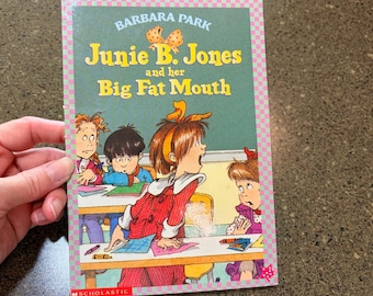 Junie B Jones and her Big Fat Mouth Barbara Park Scholastic 1999 Paperback #3