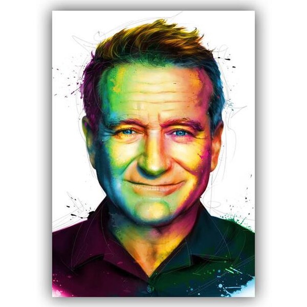 Robin Williams Art Etsy