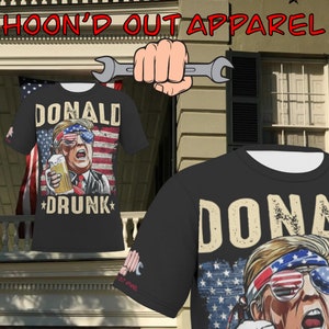 Donald Drunk | FlexFit Tee | Drunk Presidents