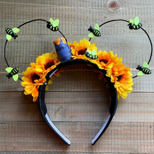 Winnie the Pooh inspired Minnie Mouse Ears