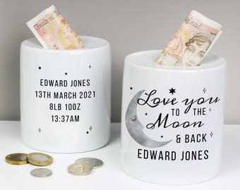 baby girl money box