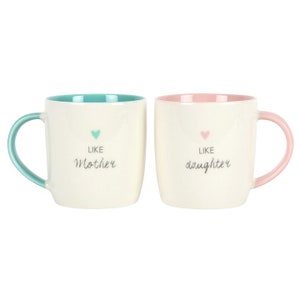 Like Mother Like Daughter Mug Set Mother's Day Mug Set Gift for Mum Mother's Day Gift for Mother's Day image 2