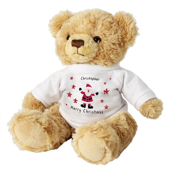 baby's first teddy bear personalised