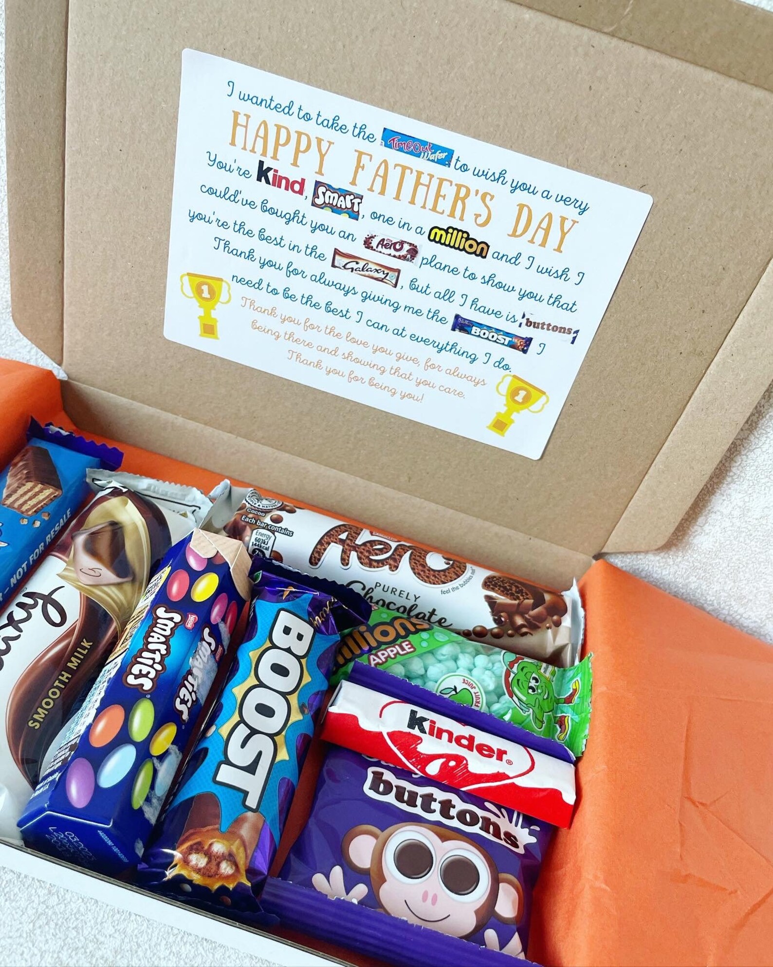 Father's Day Chocolate Box Father's Day Gift Dad Etsy UK — free download