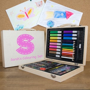 Set da colorare personalizzato per bambini - set artistico personalizzato - set artigianale personalizzato - regalo per bambini - regalo personalizzato per bambini