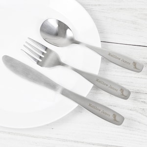 personalised baby cutlery