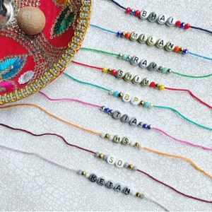 Personalised Rakhi - Personalised Rakri - Raksha Bandhan - Rakhi