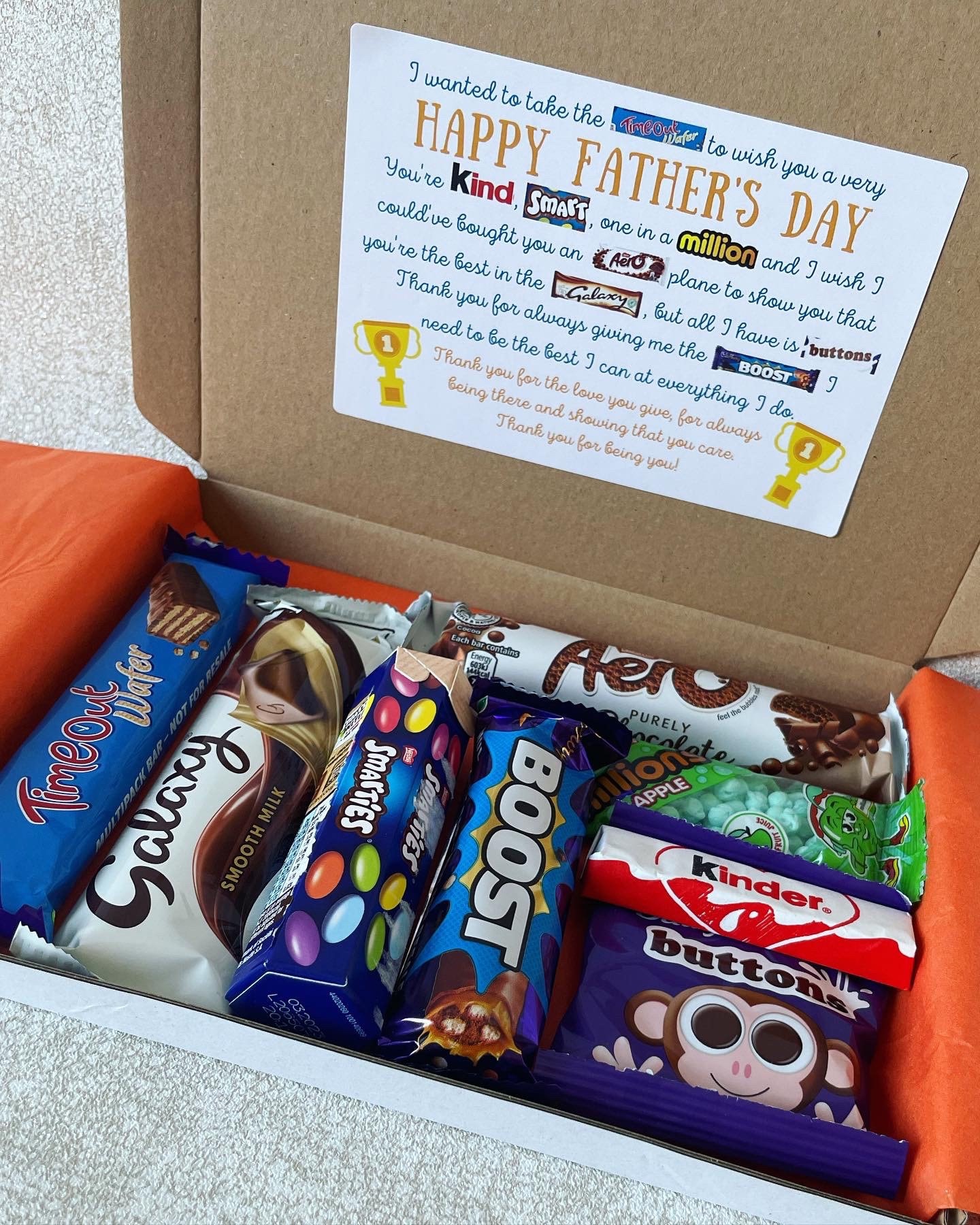 Father's Day Chocolate Box Father's Day Gift Dad Etsy UK — free download