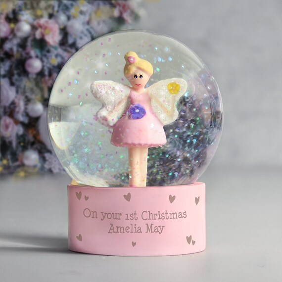 First birthday sale snow globe