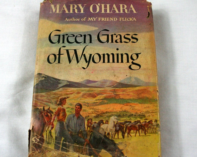 Green Grass of Wyoming First Edition Book With Dust Jacket Etsy