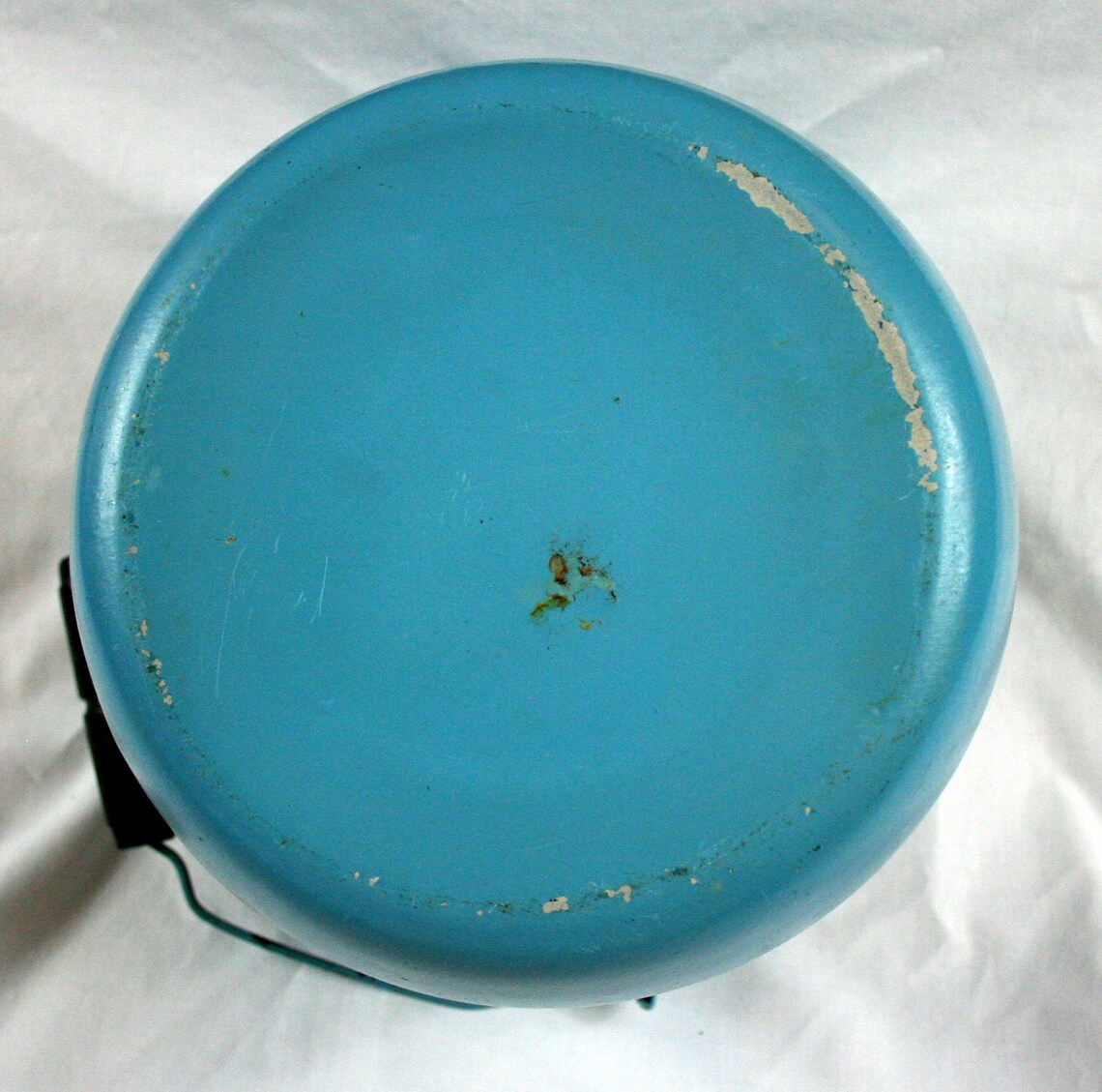 Vintage Enamelware Diaper Pail or Slop Bucket with Lid Etsy
