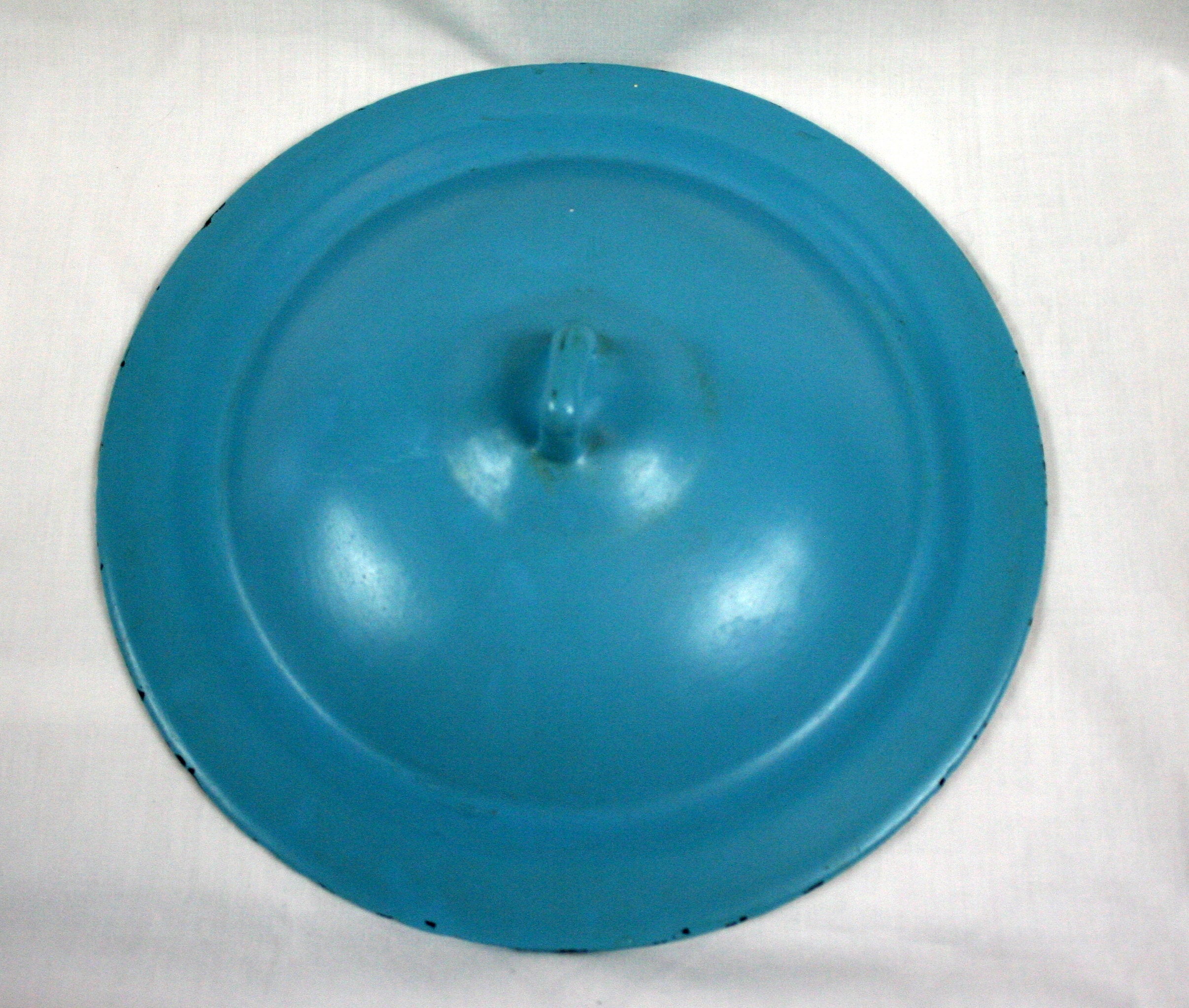 Vintage Enamelware Diaper Pail or Slop Bucket with Lid Etsy