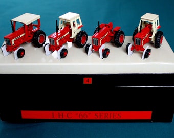 Ertl 461 Farm Machines Micro Size Diecast Case International 3 Vehicle Set for sale online 