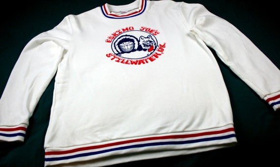 Eskimo Joe's Sweatshirt 2 XL Vintage Classic Whit… - image 9