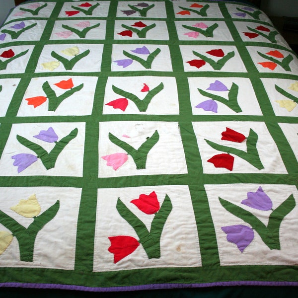 Vintage Cutter Quilt Etsy