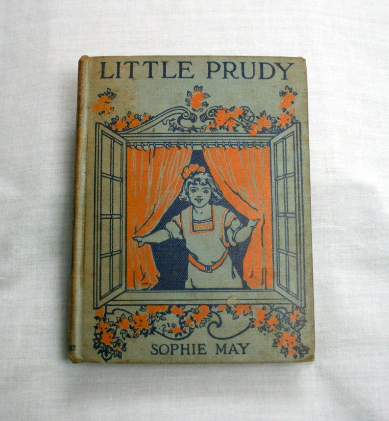 Antique Book Little Prudy Sophie May 1891 Storybook - Etsy