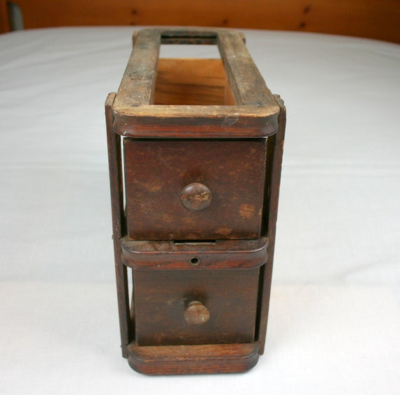 Treadle Sewing Machine Drawers Frame Vintage Wood Etsy