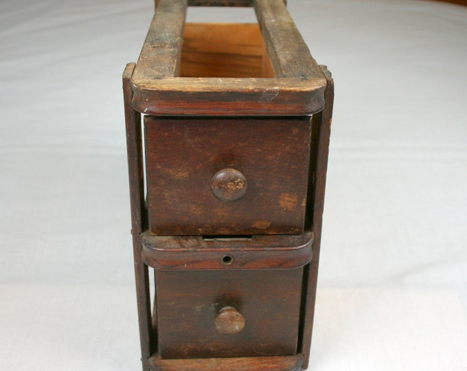 Treadle Sewing Machine Drawers Frame Vintage Wood Etsy
