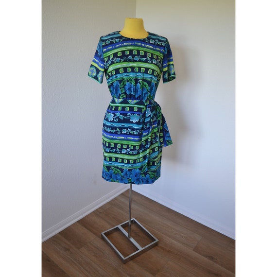 tropical hawaiian dress