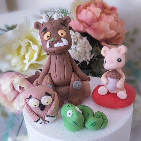 Gruffalo Cake Topper Etsy UK gruffalo-cake-topper-etsy-uk