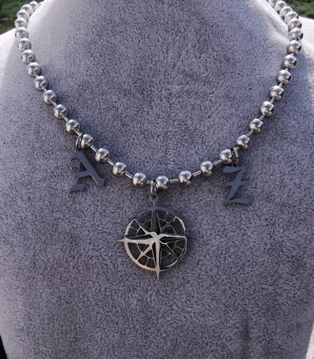 JewelryWe Collana da Donna, Le Lettere Iniziali dalla A alla Z, Collana