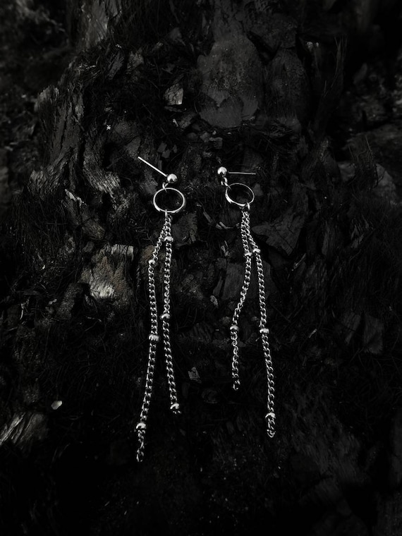 KPop Fake Love Suga J Hope Ateez Skz Inspired Earrings