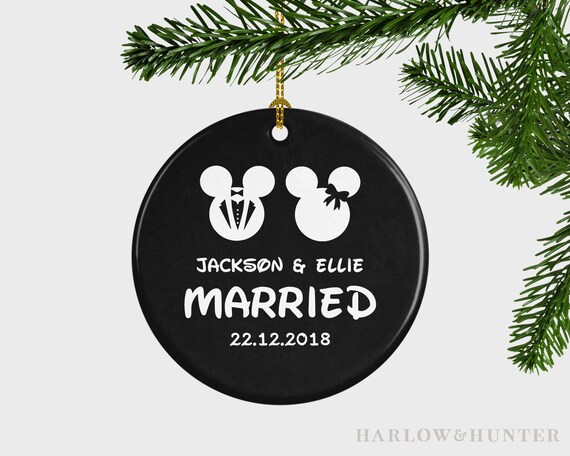 Disney Wedding Favours Disney Wedding Ornament Disney Etsy