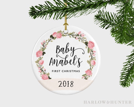 baby's first christmas etsy