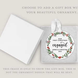 Daddy's First Christmas Ornament, First Christmas As A Daddy Christmas Ornament, First Christmas Ornament For Dad, Christmas Gift For Dad image 2