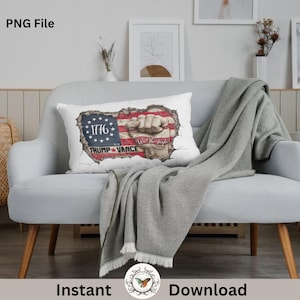 We the people patriotic flag and fist, Donald Trump  Vance 2024 President and vice President PNG file for sublimation and printing shirts, mugs