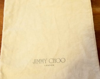 AUTHENTIC JIMMY CHOO Dust Bag Shoes Handbag Storage 14X10.5