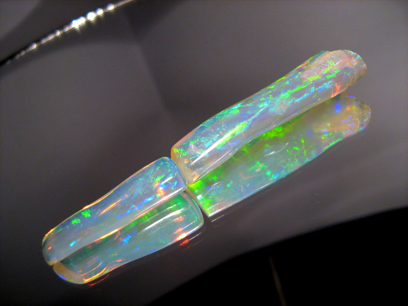 19.55ct Rare Australian Belemnite Pipe Opal Fossil Collectors Gem Etsy Australia