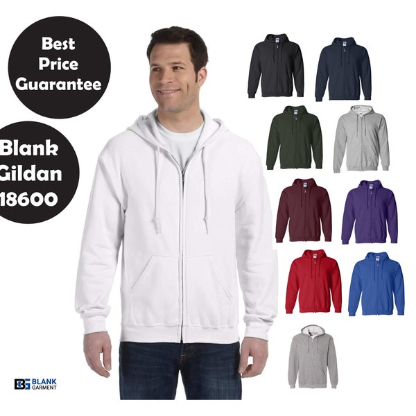 Blank Zip up Hoodie Etsy