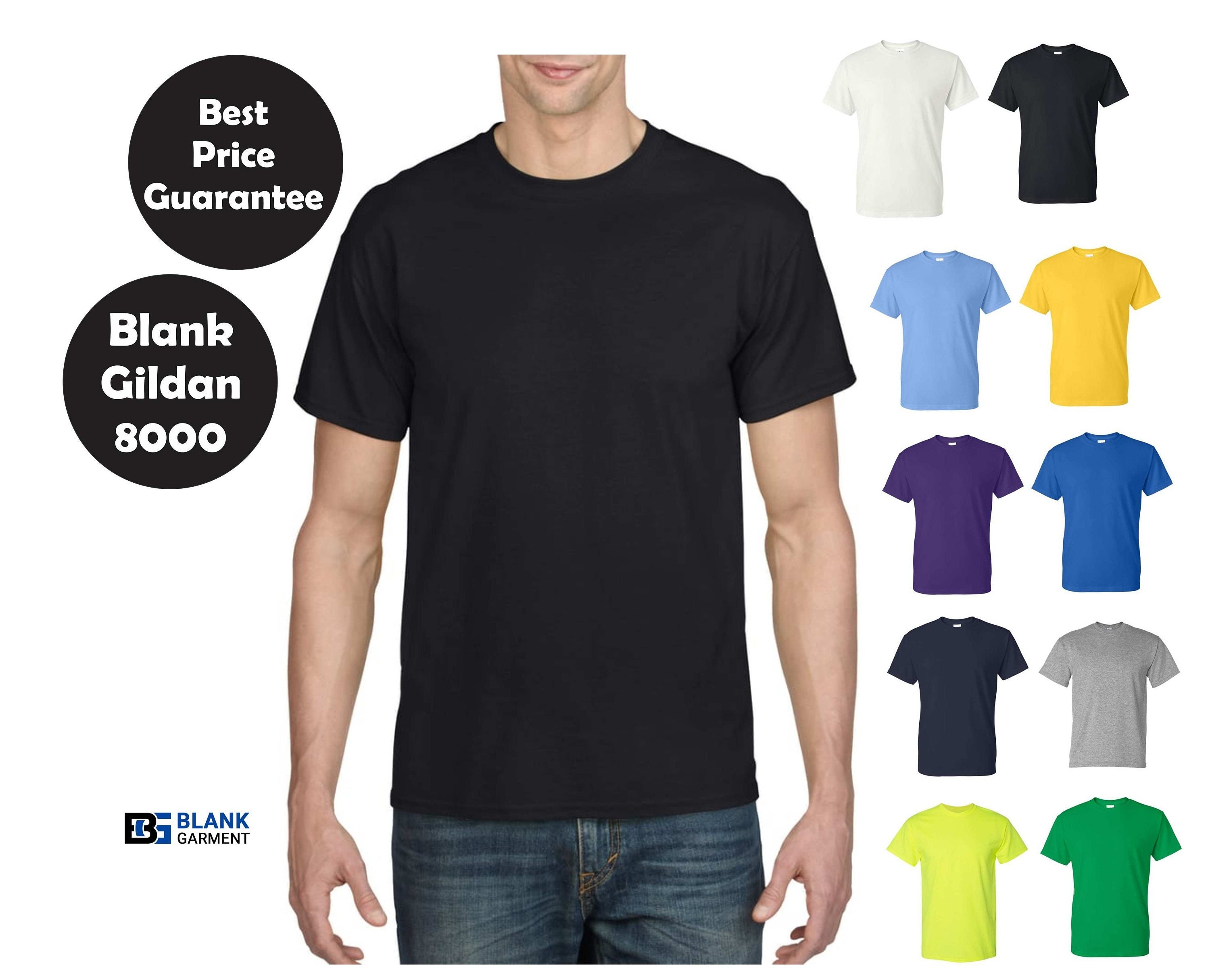 T-shirts 200g 65% Cotton 35% Polyester Wholesale Plain Unisex T