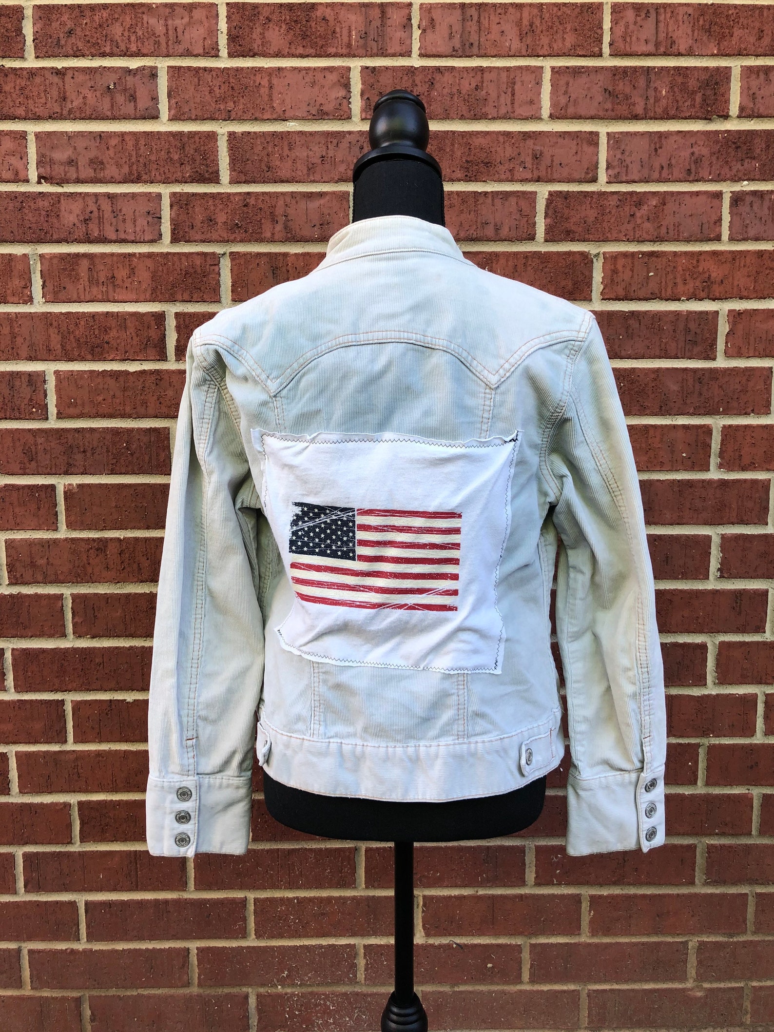 Flag Jacket Etsy