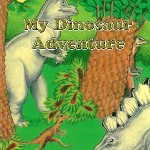 Livre personnalisé Mon aventure dinosaure pour enfants