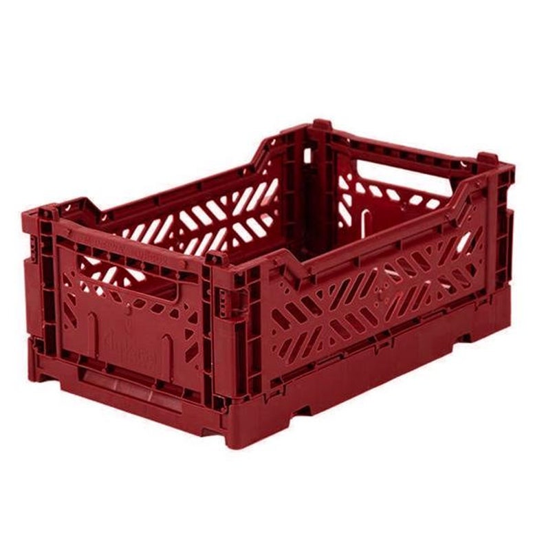 Mini Storage Crates by AYKASA. Foldable Stacking Storage Etsy