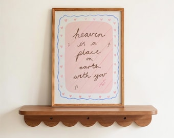 Lana Del Rey Lyric Print: Video Games Song Quote