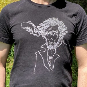 Ahab & the Whale T-shirt (Moby Dick)